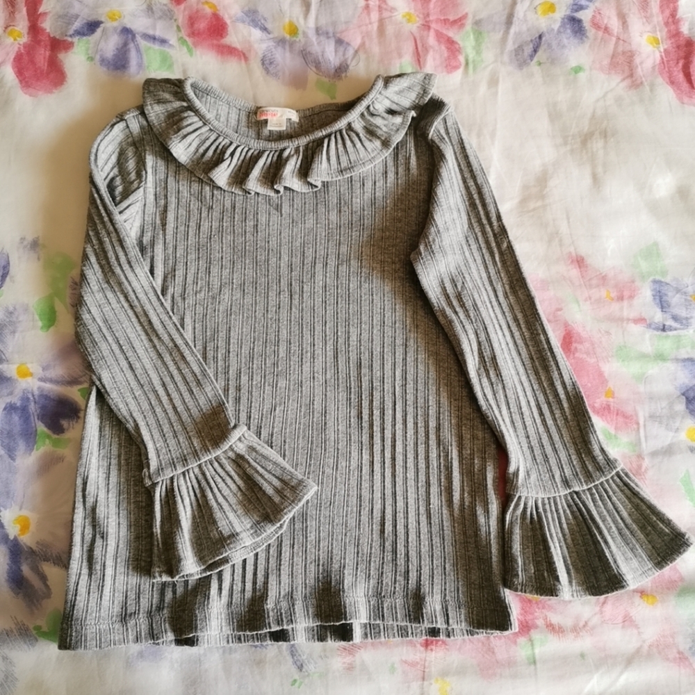 J.crew Crewcuts Girls' ruffle-trim top